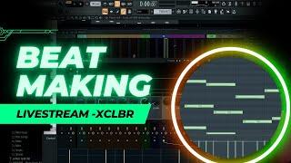 XCLBR Making Beats Live [Twitch LIVESTREAM] | Juice WRLD type beatmaking 