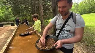 Reed Gold Mine Gold Panning Experience in North Carolina