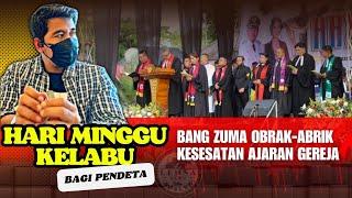 Hari Minggu Kelabu Bagi Pendeta‼️Bang ZUMA Obrak-Abrik Kesesatan Ajaran Gereja