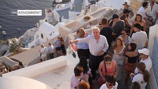 Santorini tourism: Instagram vs. reality - On Assignment | ITV News