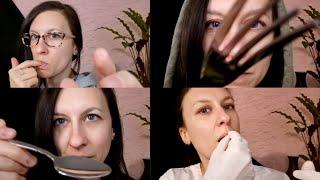 ASMR   4 Women EAT Your Face  