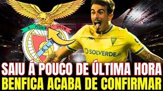 DE ÚLTIMA HORA! BENFICA ACABOU DE CONFIRMAR! NOTÍCIAS DO BENFICA! BENFICA