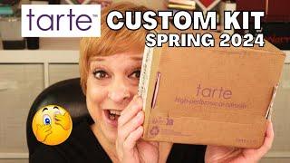 TARTE CUSTOM KIT SPRING 2024 | 6 PRODUCTS + A BAG FOR $69! #tarte