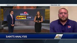 James Hurst talks Saints loss to Falcons