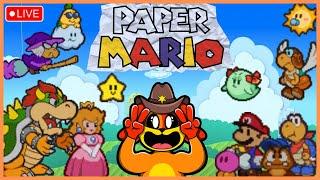 Next Stop Paper Yoshi Island. Paper Mario 64