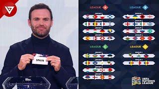  Draw Results: UEFA Nations League 2024/25 League Phase
