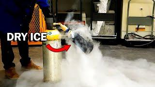 Making dry ice from scratch