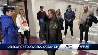 Delegation of international education leaders visit Oskaloosa