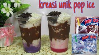 KREASI UNIK POP ICE//Ide Jualan//Minuman Kekinian