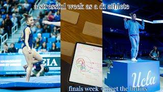 first competition of the season + finals week │ MEET THE BRUINS VLOG