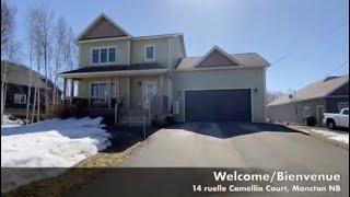 (SOLD)14 CAMELLIA IN MONCTON - TWO STOREY HOME WITH DOUBLE ATTACHED GARAGE IN SAVANNAH HEIGHTS!