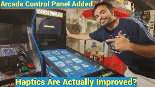 AtGames Legends Pinball Arcade Control Panel Upgrade How To + Impressions - Haptics Are Better?