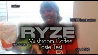 RYZE Mushroom Coffee Taste Test (MUST WATCH!)