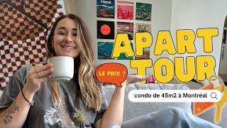 Combien coûte un appartement dans le downtown de Montréal ? + Apartement tour   PVT