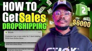 How To Get Sales On Your Dropshipping Store Quick as a beginner  (FULL GUIDE) | Nigeria Ecom Coach