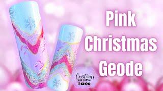 Pink Christmas Tumbler! (Video Re-Upload)