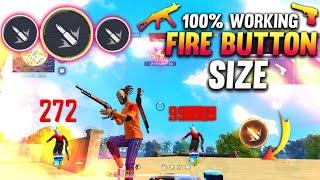 Secret Headshot Fire Button Size 2023  || Best Fire Button Size After Ob38 || Free Fire #10