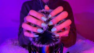 [1Hr+] Sensitive Tingles ~ Mouth Sounds, Inaudible Whispers, & Fluffy Mic Scratches ~ ASMR