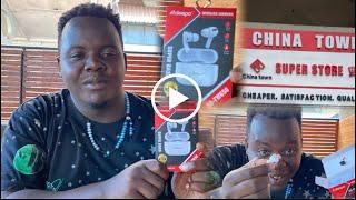 Unbelievable!! Unboxing Air Pods bought from China Town at 32000 uganda Shillings, Let’s Test & See