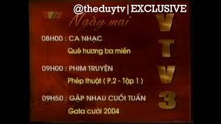 VTV3 - continuity (w/ technical difficulties) - 29 September 2004