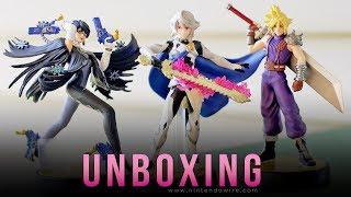 Unboxing | Super Smash Bros. Cloud, Corrin and Bayonetta amiibo (Player 1)