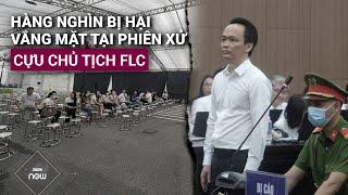 Cựu Chủ tịch FLC Trịnh Văn Quyết đến tòa với gương mặt sạm đen, 49 bị cáo khác cùng bị đưa ra xét xử