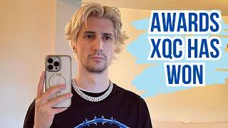 The Awards That XQc Won + All The Times He Was Nominated #xqcow #xqc