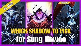 Which OFFENSIVE Shadow is best paired for Sung Jinwoo? | SOLO LEVELING: ARISE