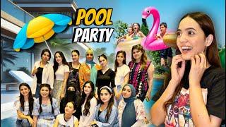 Girls POOL PARTY at Farm House|Swimming Pool mein Frog |Sistrology