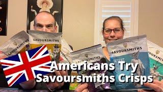 Americans Try Savoursmiths Crisps