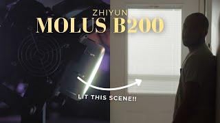Awesome 200W Light! | Zhiyun Molus B200