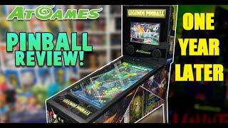 AtGames Legends Pinball 1 year review - Xmas sales galore but should you pick one of these up?