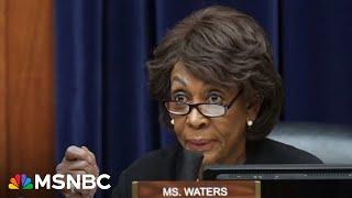 Rep. Waters shares why she confronted a man who sent her death threats