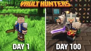 100 Days as a Vault Hunter in Minecraft