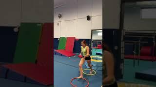 Gymnastics Obstacle Course Fun!!!