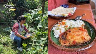 Todavía Hay Así Que Vamos a Cortar Para Comer Torresnos o Tortitas de Calabacitas Rellenas de Queso