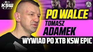 "RAUBO może coś łyknął i bełkotał" - Tomasz ADAMEK z humorem po wygranej z MAMEDAM na KSW Epic