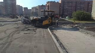 г.Тюмень м/р Войновка асфальтирование съезда во двор