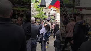  BUDAPEST-Farmer's Market, Szimpla Kert CafeCity Walking, 4k, 60fps