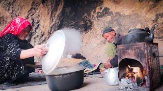 Primitive Cave Living Like 2000 Years Ago | Village Life in Afghanistan