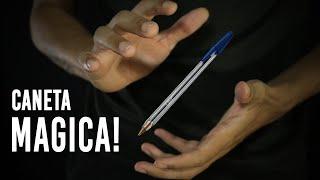 A Melhor MAGICA com CANETA pra Fazer na ESCOLA! (Tutorial)