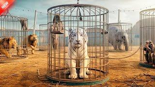 White Tiger Circus Me Kaid He.🫣  Summarized Story hindi/اردو