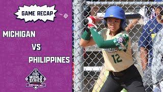 Game Highlights: Philippines defeats Michigan | Junior League Softball World Series