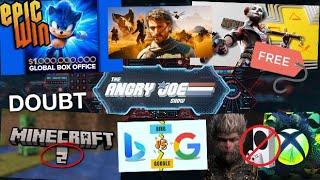 AJS News- Sonic 1 BILLION!, Minecraft 2, Bioshock says AAA boring, Suicide Squad FREE, MS vs Google