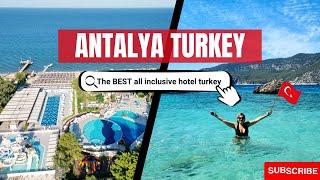 The BEST all inclusive hotel in Antalya, TURKEY | Baia Salima Kemer hotel [@baiakemerclub8759]