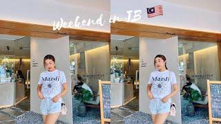 WEEKEND TRIP TO JOHOR BAHRU | Cafe Hopping, Wagyu Buffet, Massage, Hair Treatment   JB VLOG 2023