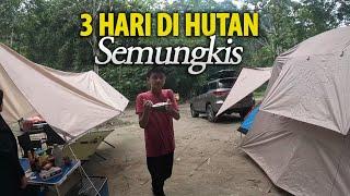 Camping di Hutan Pedalaman Vs Bandar KL, Anak Bini Seronok Meredah Hutan, Masak Kambing Perap