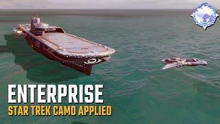 Star Trek USS Enterprise camo is AMAZING | World of Warships