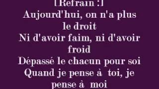 les restos du coeur chanson parole