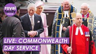 LIVE: Royal Family Mark Commonwealth Day at Westminster Abbey